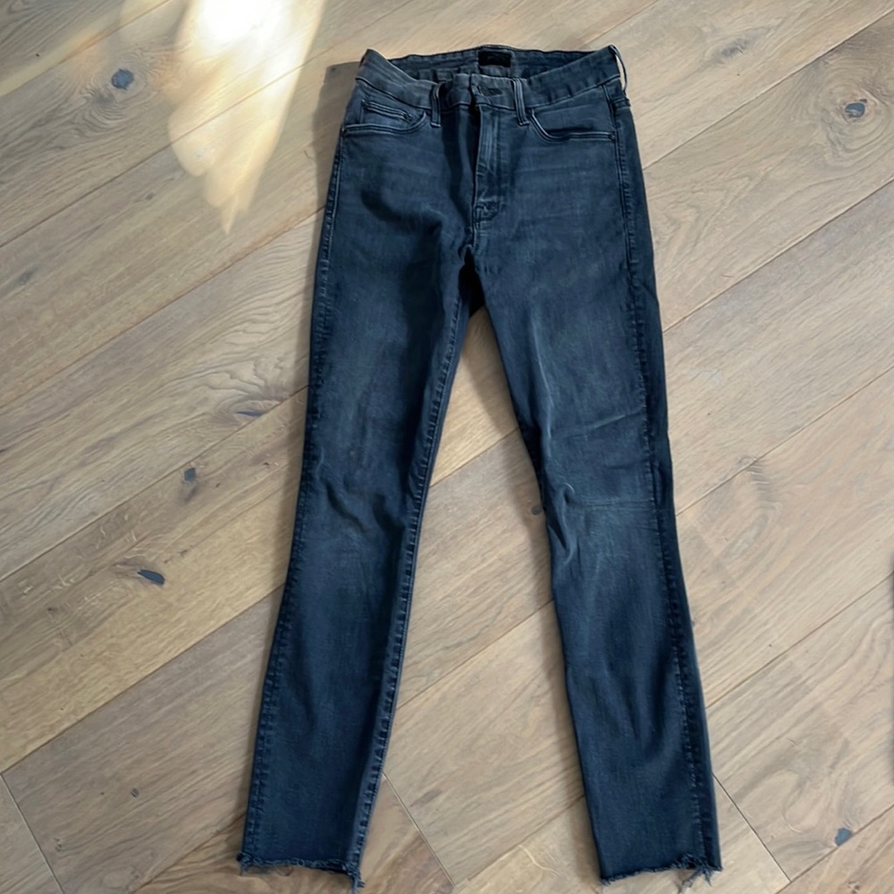 Mother jeans, gray
